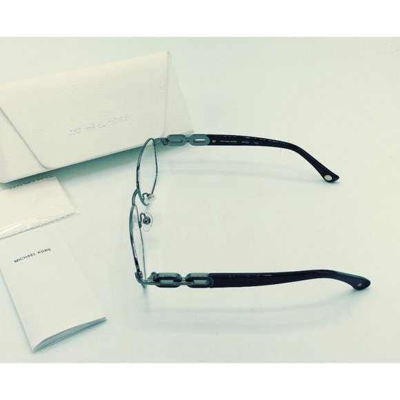 MICHAEL KORS Eyeglasses MK363 038 Black Silver Plastic Metal Frames 52*17*135 - Picture 2 of 6